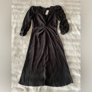 Banana Republic Twist-Front Midi Dress